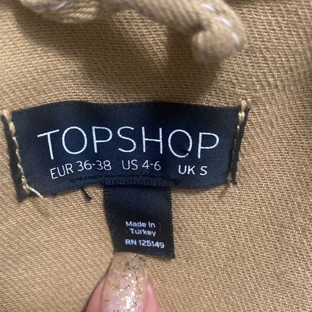 Topshop Topstitch Shacket